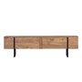Nordure Mueble para TV Onera - Pino Atlántico, Negro